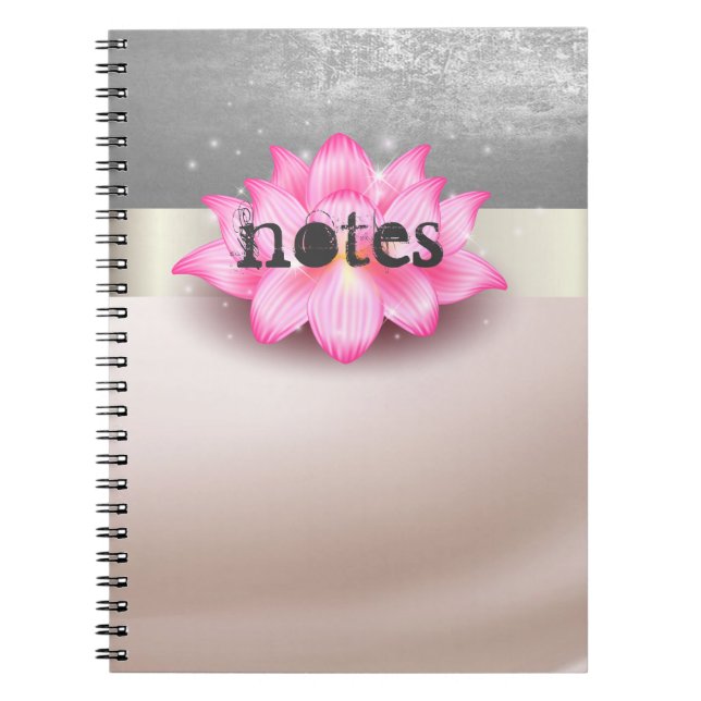 Cuaderno Loto Adorable con Rayas (Frente)