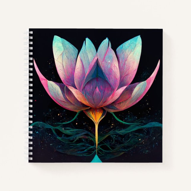 Cuaderno Loto cósmico (Anverso)