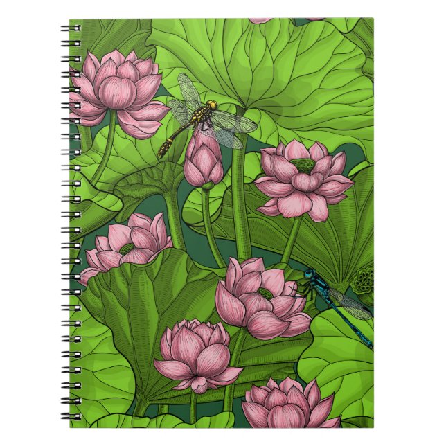 Cuaderno Loto jardín (Frente)