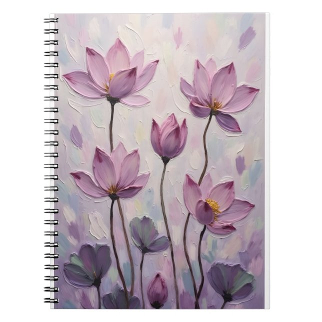 Cuaderno Loto – Pintura al Óleo (Frente)