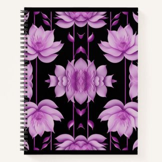 Cuaderno Loto rojo-violeta