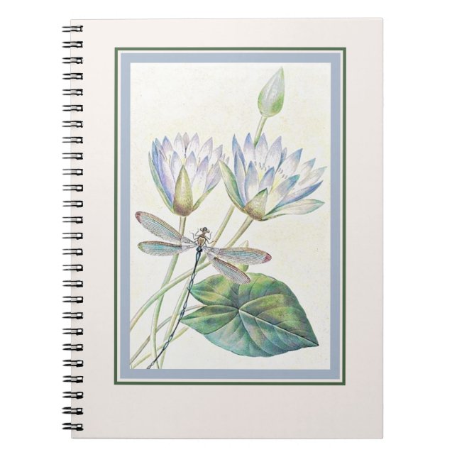 Cuaderno Loto y libélula (Frente)