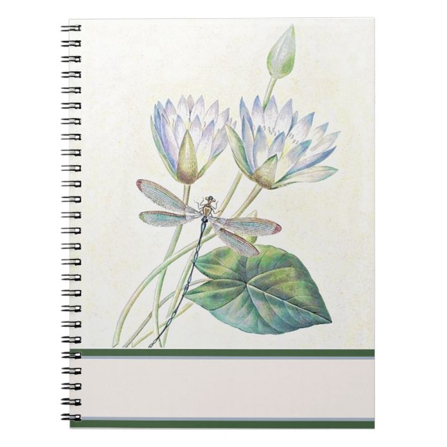 Cuaderno Loto y libélula (Frente)