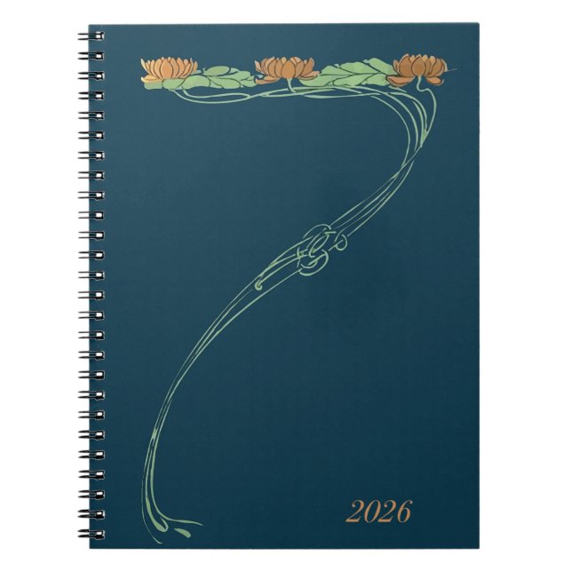 Cuaderno Lotus Flower 2026 Softcover Journal  (Frente)