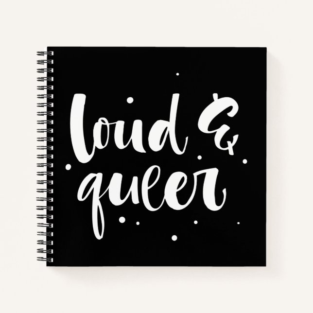 Cuaderno Loud & Queer (Anverso)