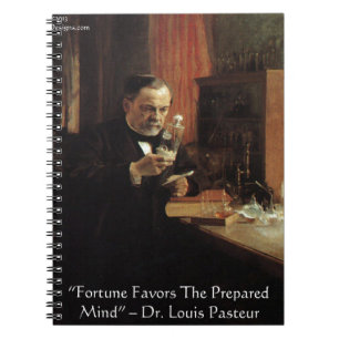 Cuaderno Louis Pasteur "Fortune" Cita Regalos y Tees