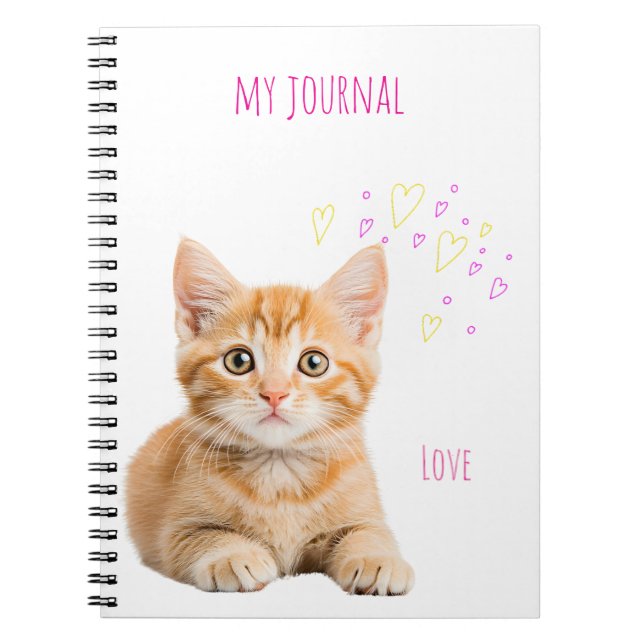 Cuaderno Loveかわいい猫ちゃん♡ (Frente)