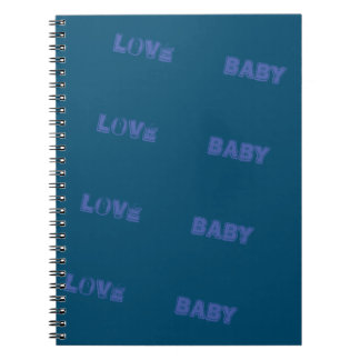 CUADERNO LOVE_BABY_MODERN_OCEAN BLUE_SO_CUTE_NOTE LIBRO