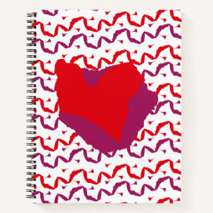 Cuaderno Love.Big heart/Corazon Grande love by Masanser pix