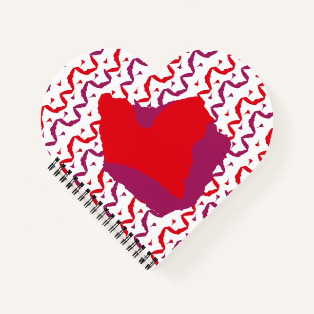 Cuaderno Love.Big heart/Corazon Grande love by Masanser pix (Anverso)