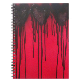Cuaderno Love Bleeds Black