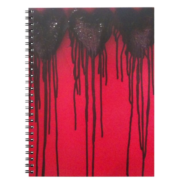 Cuaderno Love Bleeds Black (Frente)