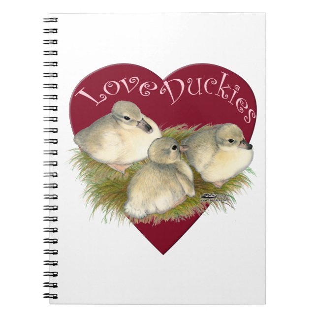Cuaderno Love Duckies (Frente)