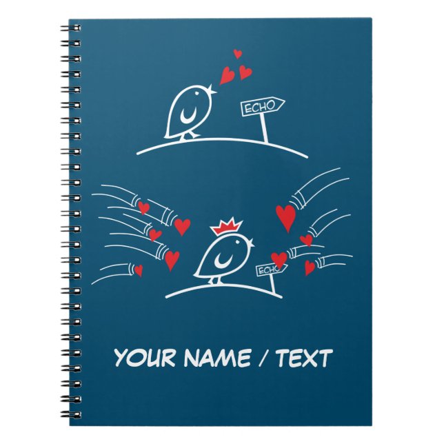 Cuaderno LOVE ECHO - Comic Birds Tweetlercools 2 (Frente)