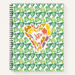 CUADERNO LOVE FACTORY HEARTS BY MASANSER 