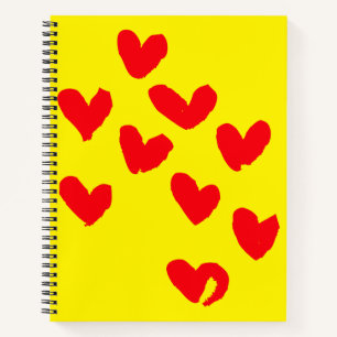Cuaderno Love Heart Notebook