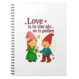 Cuaderno Love Is in the Air… So Is Pollen