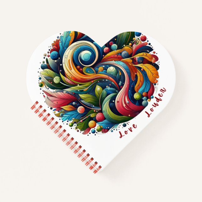 Cuaderno Love Louder (Anverso)