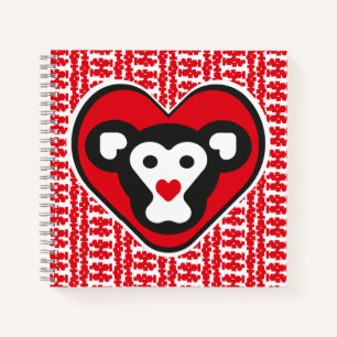 Cuaderno LOVE MONKEY LOVE SPECIAL by Masanser