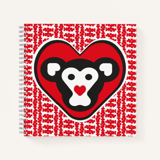 Cuaderno LOVE MONKEY LOVE SPECIAL by Masanser (Anverso)