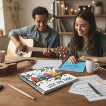 Love My Tribe Personalized Spiral Notebook