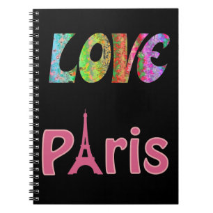 Cuaderno Love Paris Notebook