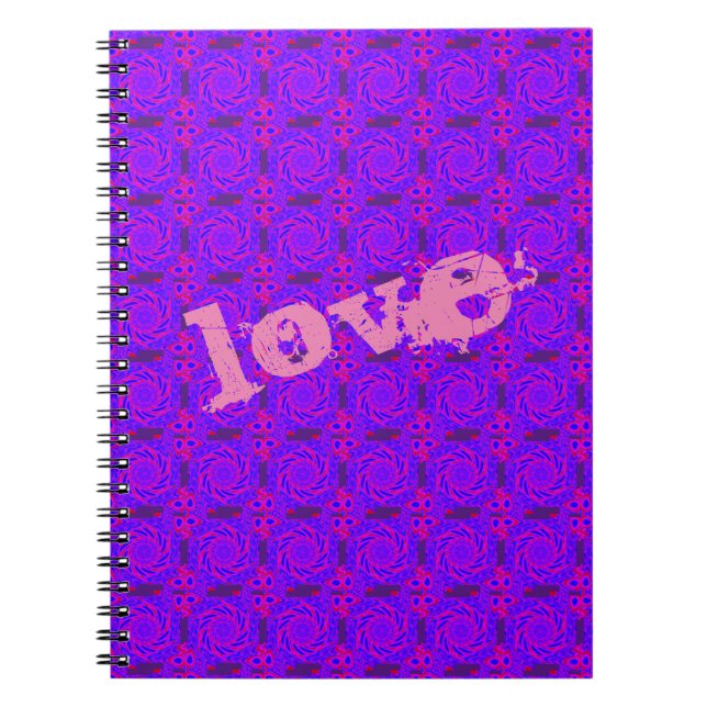 CUADERNO LOVE PINK MANDALA NOTEBOOK (Frente)