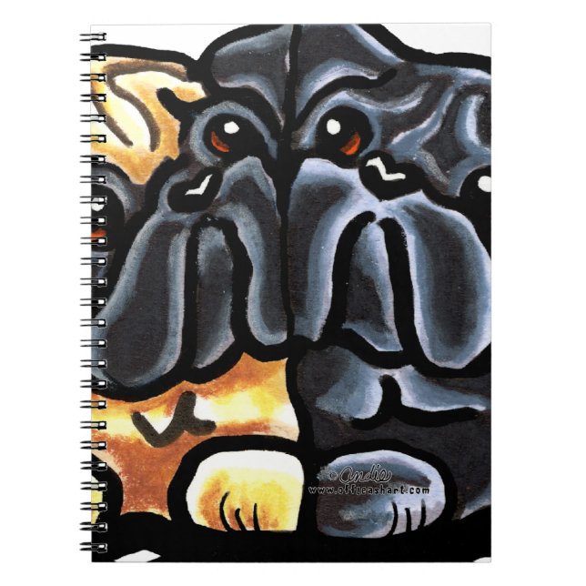 Cuaderno Love Pugs (Frente)