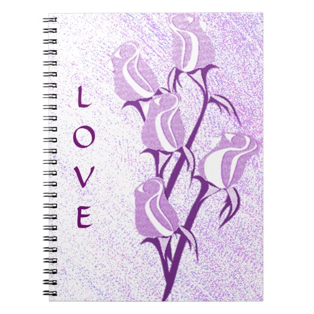 Cuaderno Love Purple Rosa (Frente)