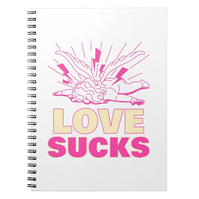 Cuaderno Love Sucks (Frente)