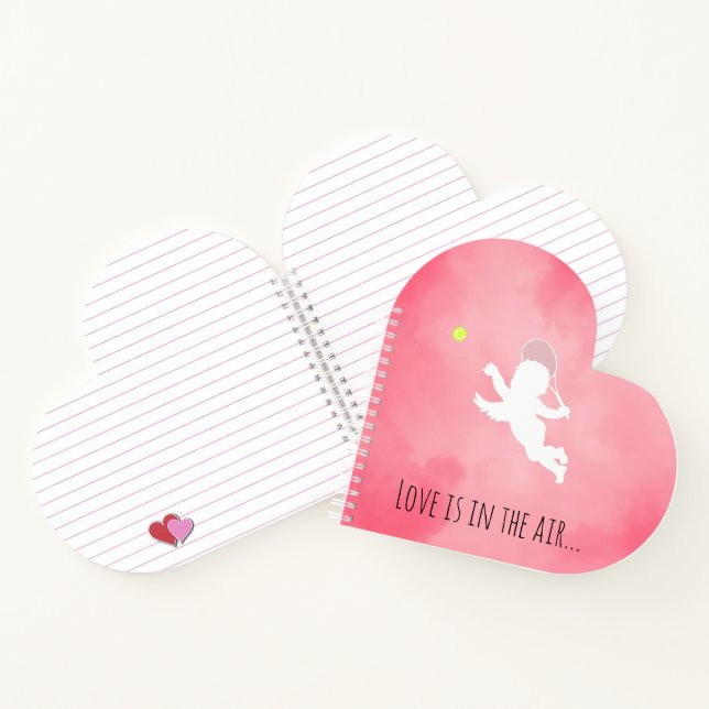 Cuaderno Love Tennis Cupid (Interior)