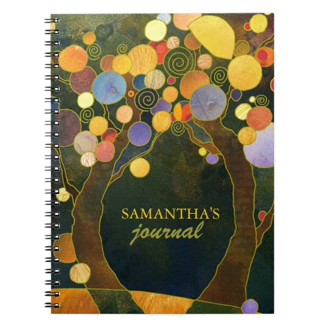 Cuaderno Love Trees Art Personal o Business Journal (Frente)
