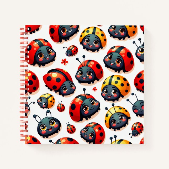 Cuaderno Lovely Ladybugs (Anverso)