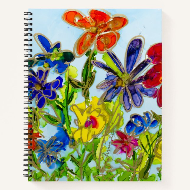 Cuaderno Lovely Lovitude Journal "La primavera está llegand (Anverso)