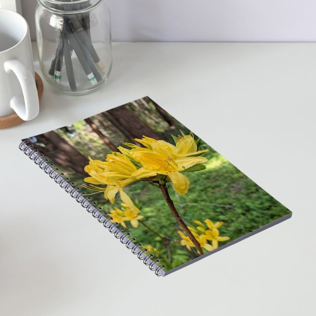 Cuaderno Lovely Yellow Azalea Floral (In Situ)