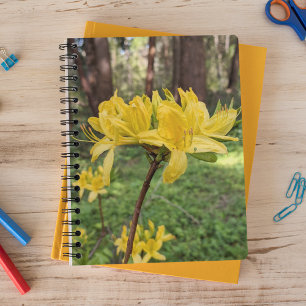 Cuaderno Lovely Yellow Azalea Floral