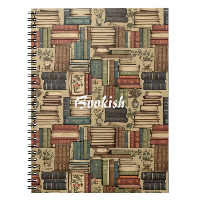 Cuaderno Lover de libros (Frente)