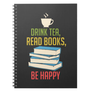 Cuaderno Lover del libro - Tea Books Happy