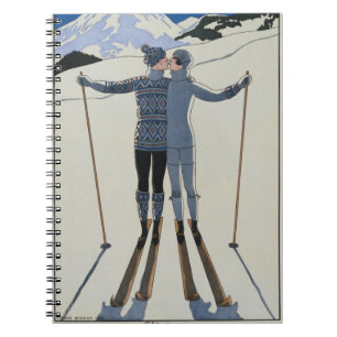 Cuaderno <Lovers in the Snow> por Jorte Barbier