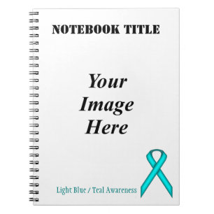 Cuaderno Lt Blue / Verde azulada Standard Ribbon por Kennet