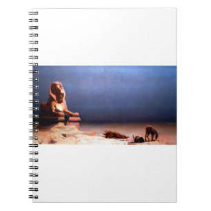 Cuaderno Luc Olivier Merson descansa en el vuelo a Egipto