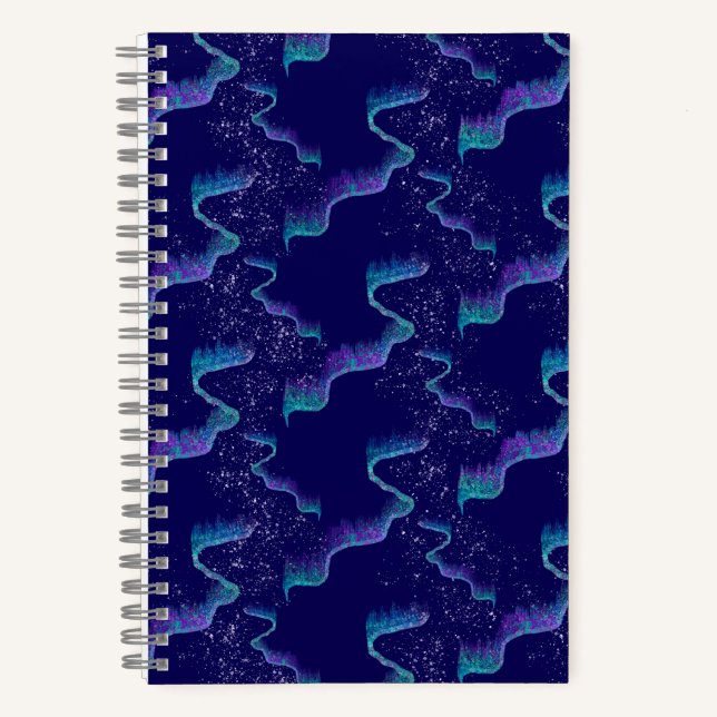 Cuaderno Luces boreales (Anverso)