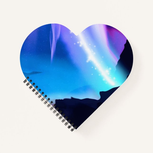 Cuaderno Luces boreales (Anverso)