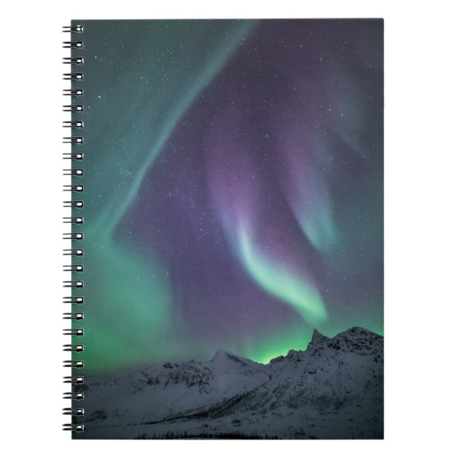 Cuaderno Luces boreales (Frente)