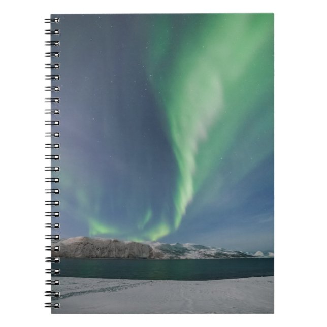 Cuaderno Luces boreales de Noruega (Frente)