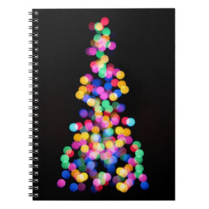 Cuaderno Luces borrosas de Navidades