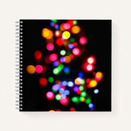 Cuaderno Luces de bokek coloridas