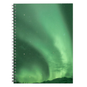 Cuaderno Luces del norte, Aurora boreal, sobre estribacione