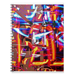 Cuaderno luces destrozadas