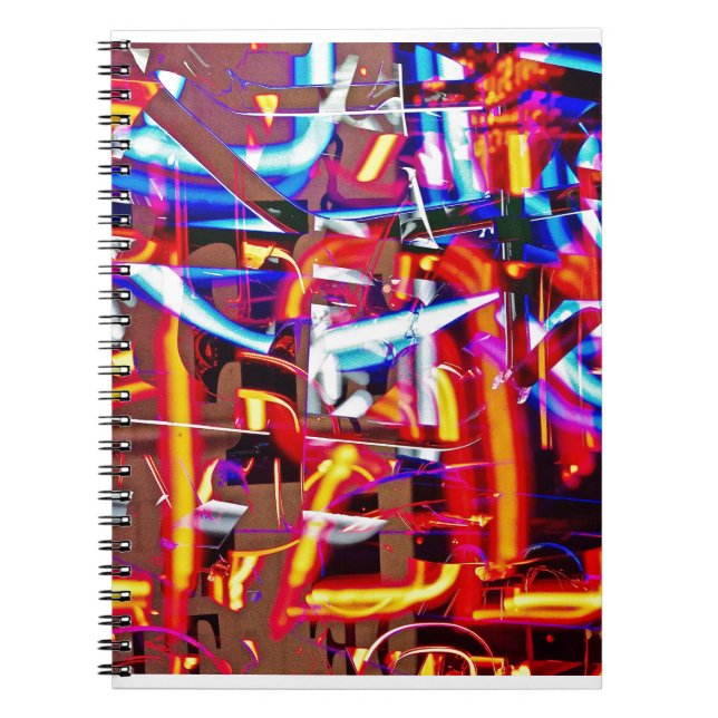 Cuaderno luces destrozadas (Frente)